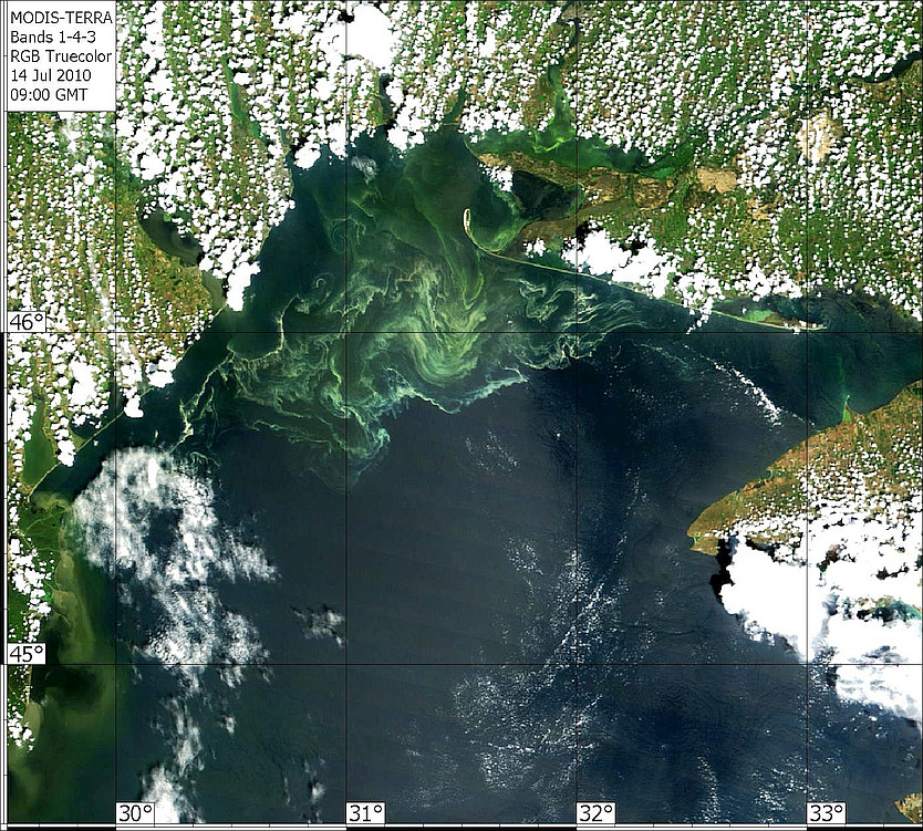 MODIS-Terra, 14.07.2010