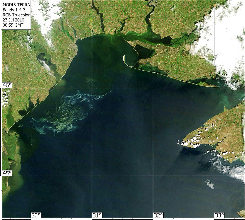 MODIS-Terra, 23.07.2010