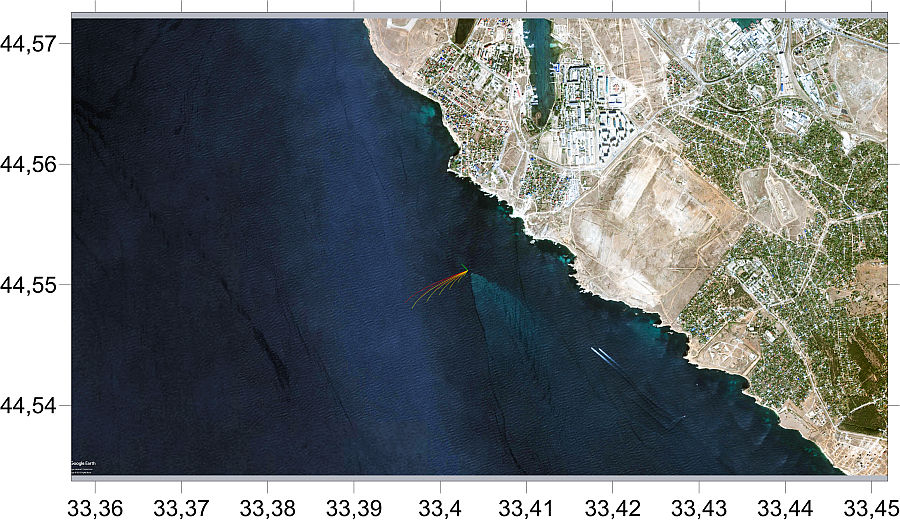 water area of the South-Western Crimea